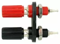 Double Binding Jack with Turret Terminal